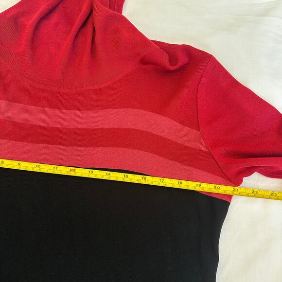 Exclusively Misook Set of two Top Long Sleeves Sweater Colorblock Women's Sz M - Picture 11 of 13